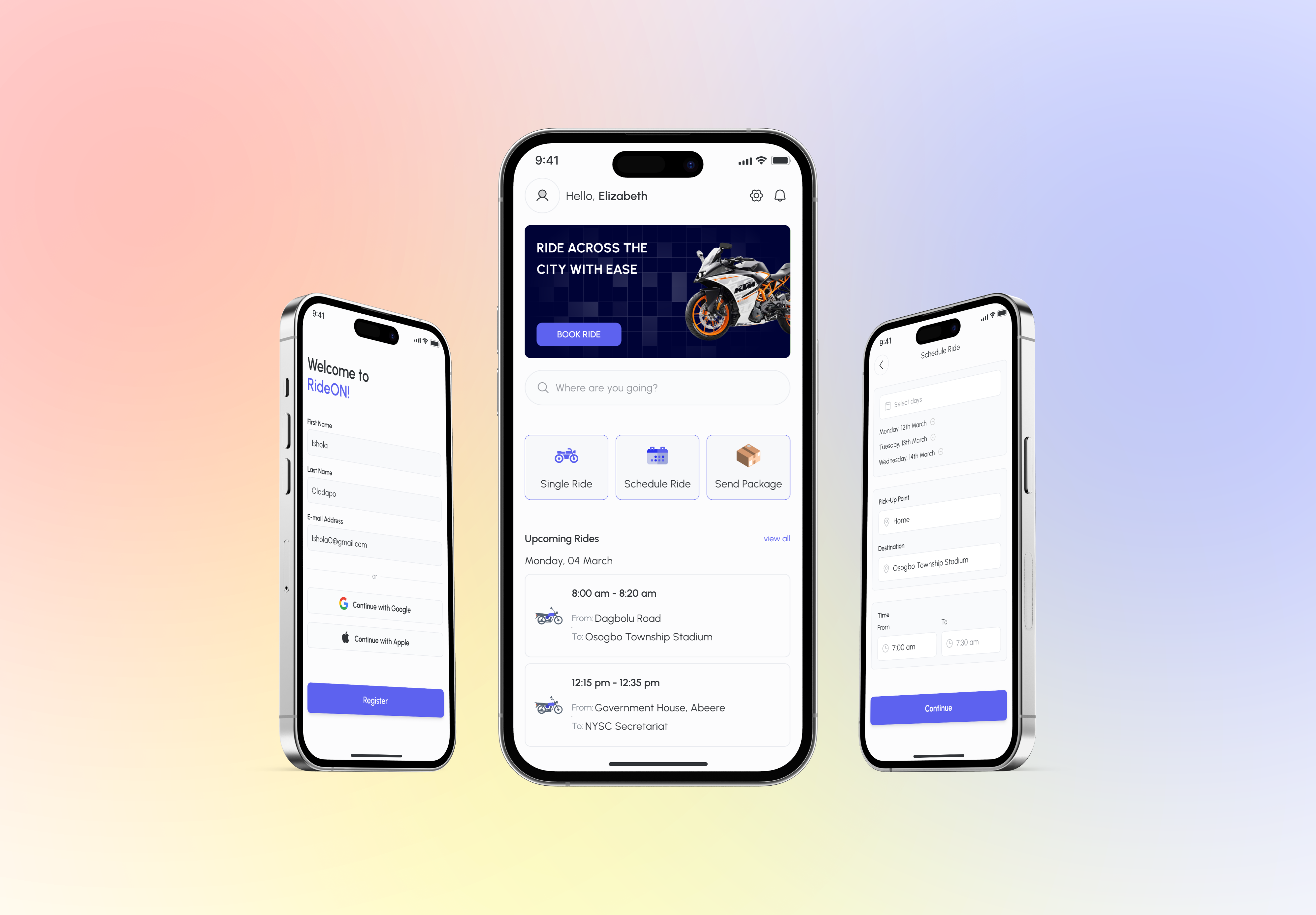 RideON — project cover